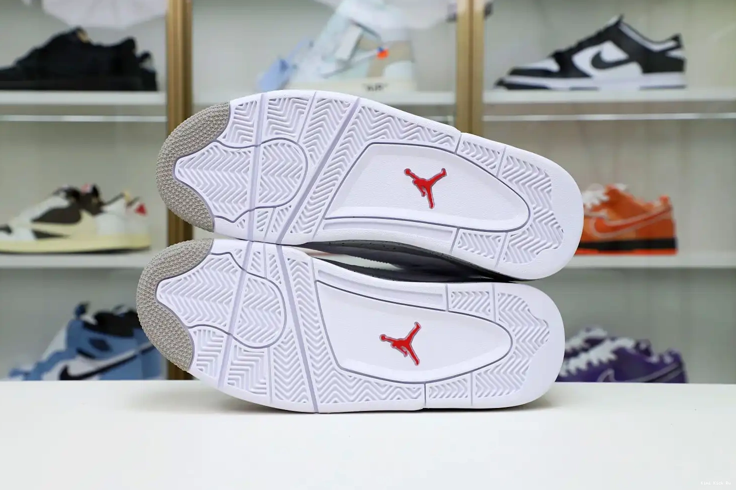 AIR JORDAN 'WHITE 4 OREO' RETRO Kimikick 0720